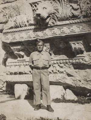 Zdjęcie 004. Saper Stanisław Serwański we Włoszech ok. 1944 r.