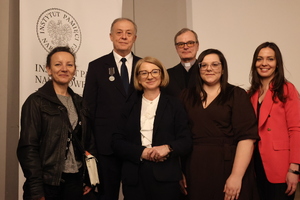 Uroczystość wręczenia medali Republicae Memoriae Meritum – Rzeszów, 22 kwietnia 2024. Fot. Marcin Bukała (IPN)